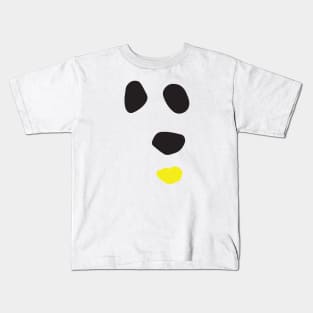 Polar Bear Lipstick yellow Kids T-Shirt